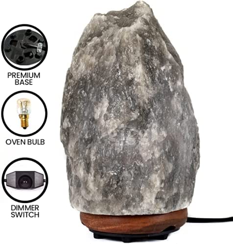 Giggi Rare Grey Himalayan Salt Lamp