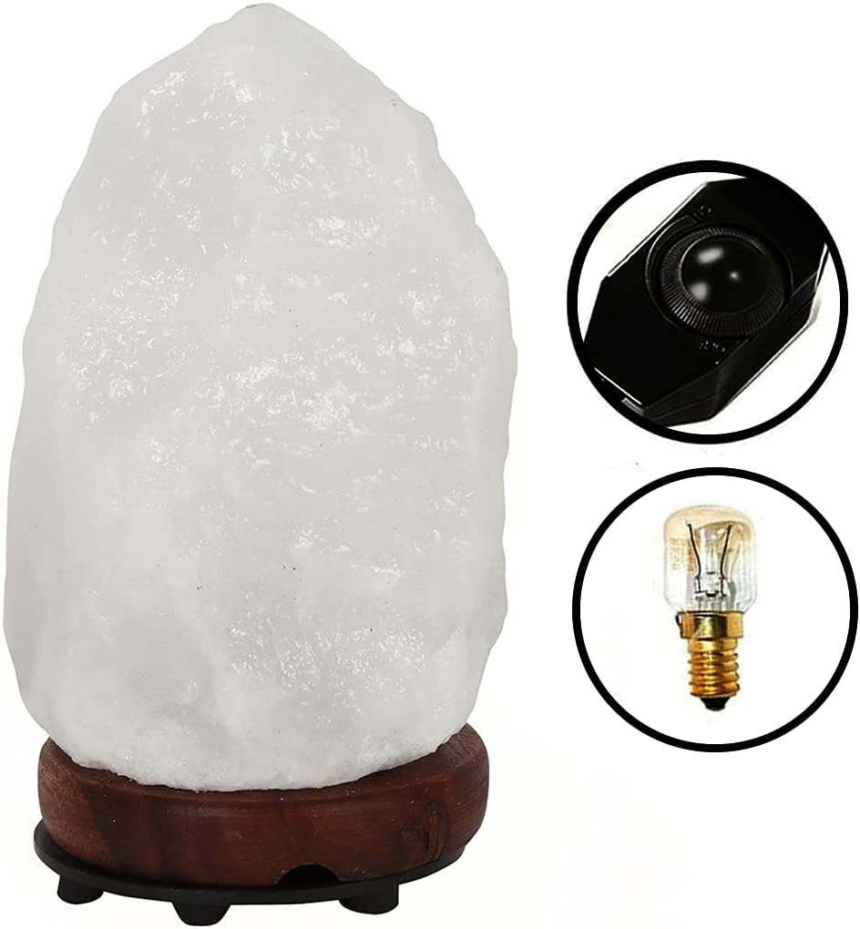 Giggi 100% Natural White Salt Lamp