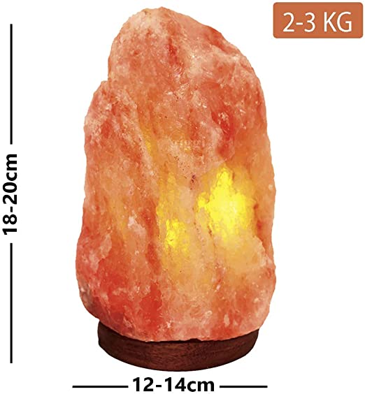 Giggi Pink Himalayan Salt Lamp (Dimmable)