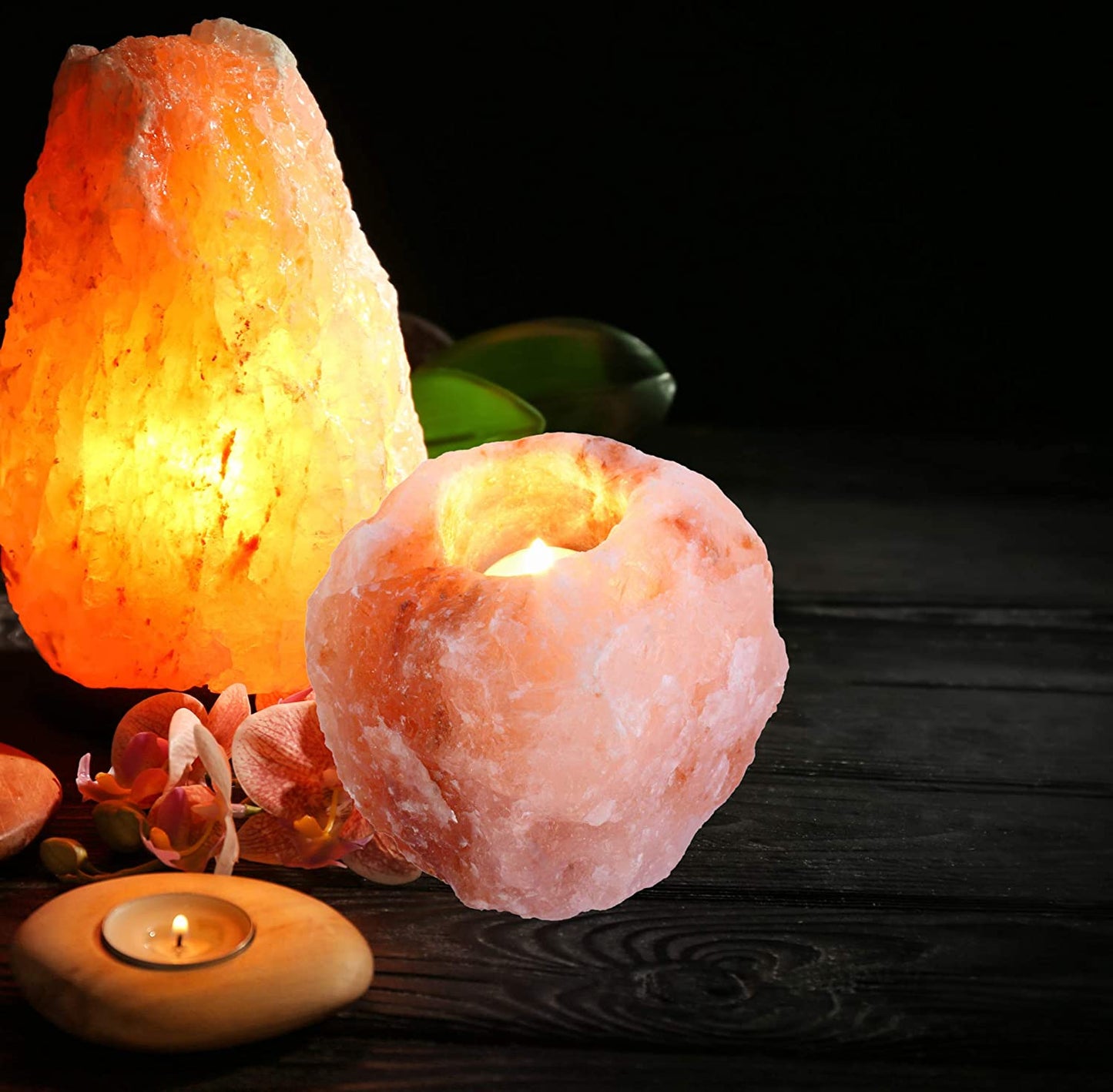 Giggi Himalayan Salt Candle Holder